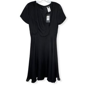 Essentials by ABS Black Dress nwt